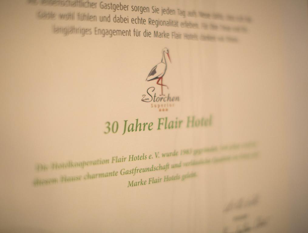 Flair Hotel Zum Storchen Bad Windsheim Luaran gambar